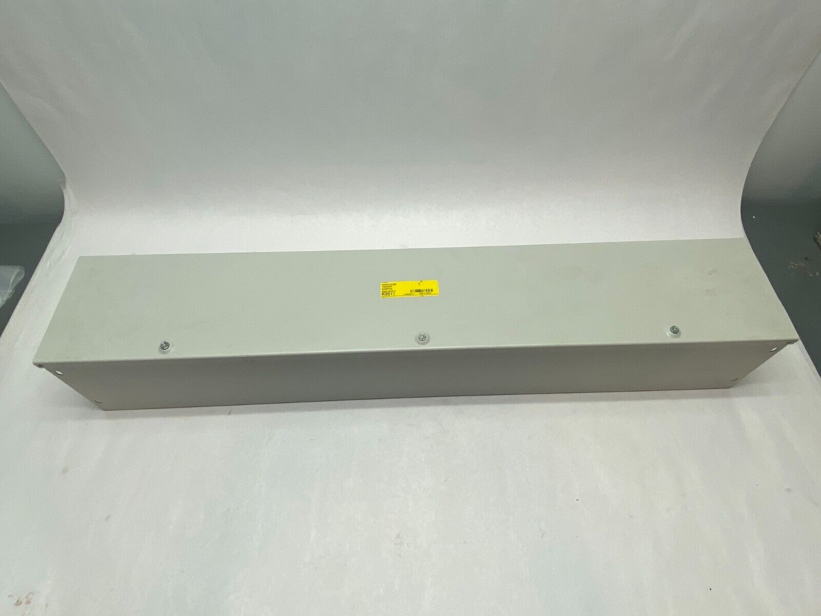Hoffman F66G36/SPL nVent Straight Lay-In Wireway Section WHITE 6" x 6" x 36" - Maverick Industrial Sales