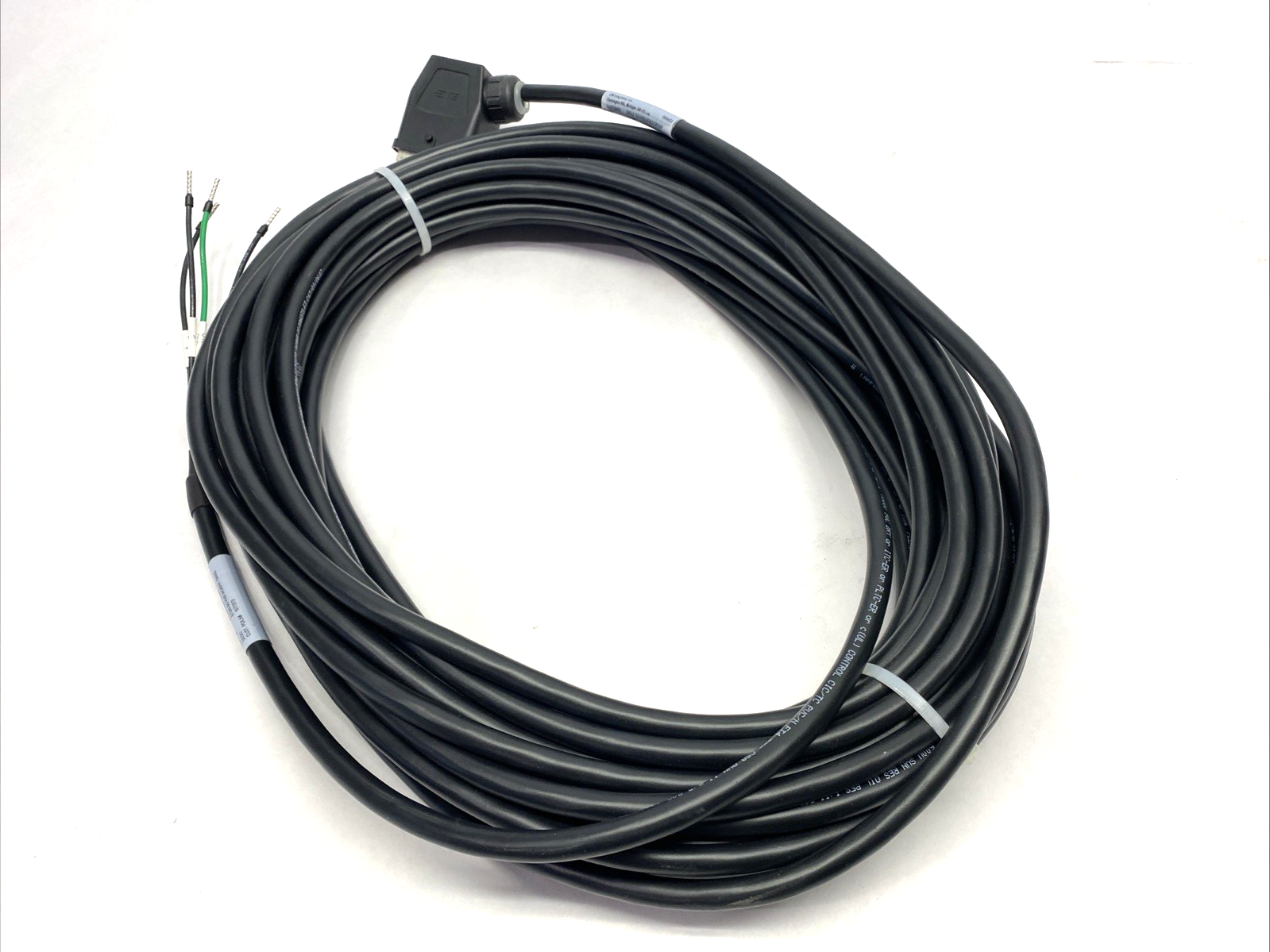 Electro-Magnetic Integrated EME2NNA8BN16M20.0 Single-End Connector Cordset 16AWG - Maverick Industrial Sales