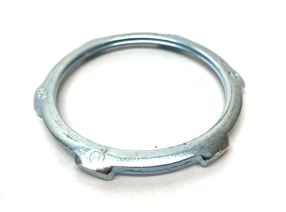 Cooper Crouse Hinds 16 IMC Rigid Conduit Locknut 2" Malleable Iron BOX OF 10 - Maverick Industrial Sales