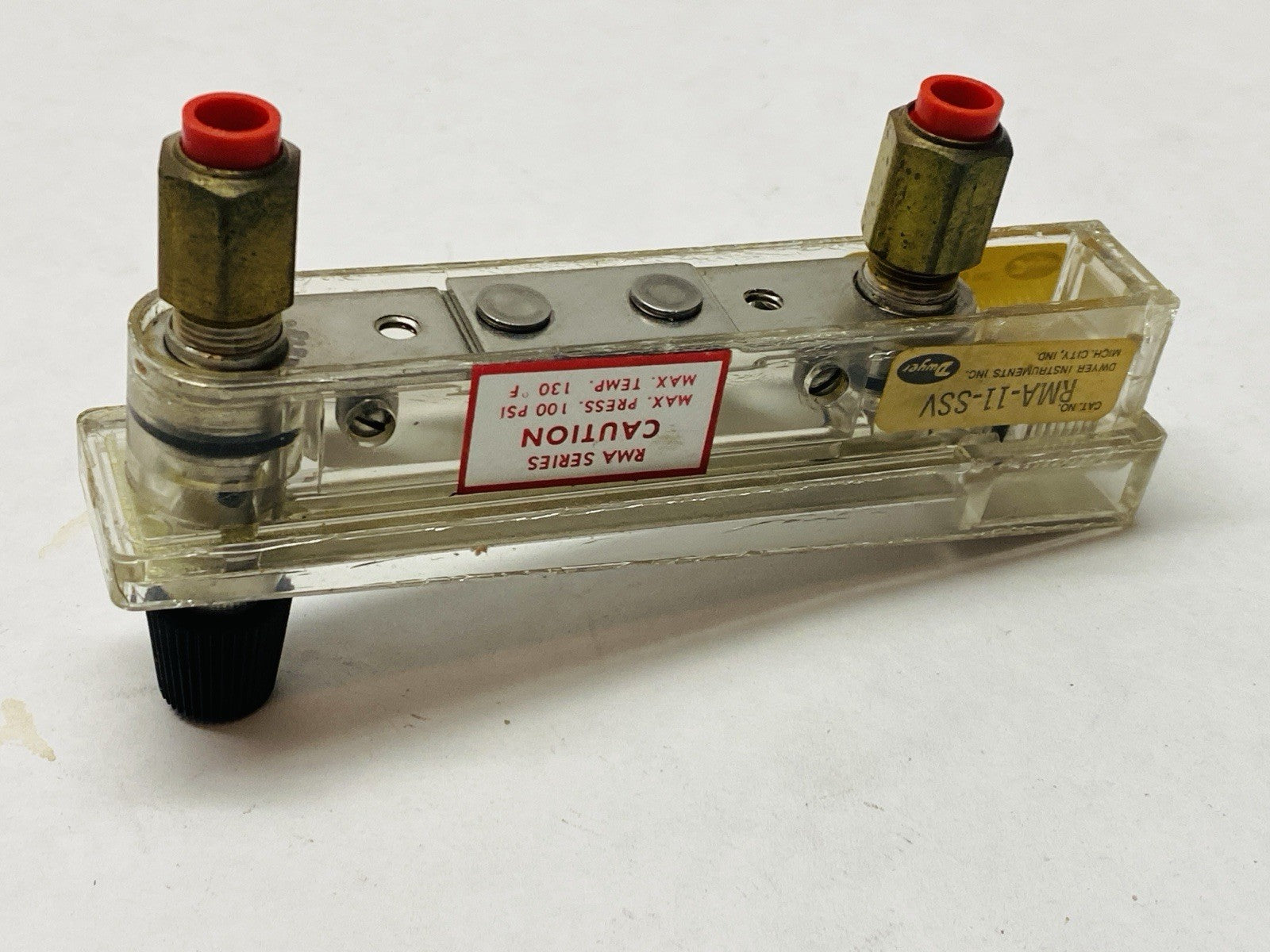 Dwyer RMA-11-SSV Rate-Master Variable Area Flowmeter - Maverick Industrial Sales