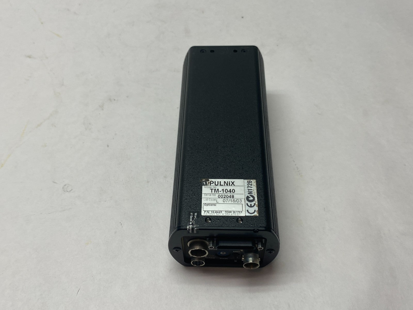 Pulnix TM-1040 Progressive Scan High Resolution Digital CCD Camera 10-0443 - Maverick Industrial Sales