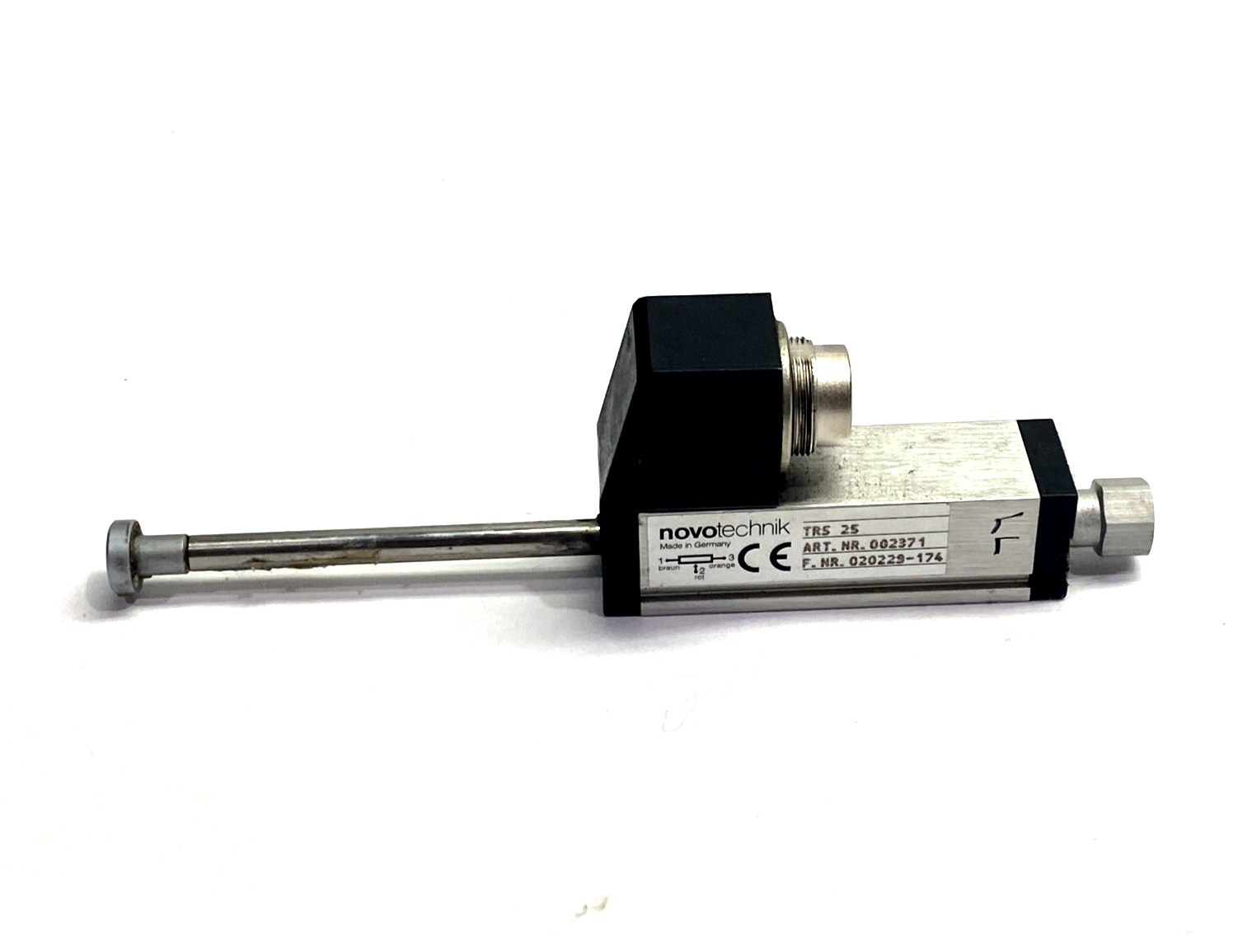 TRS 25 | Novotechnik Short Stroke Potentiometric Transducer 002371, TRS-0025 - Used - Maverick Industrial Sales