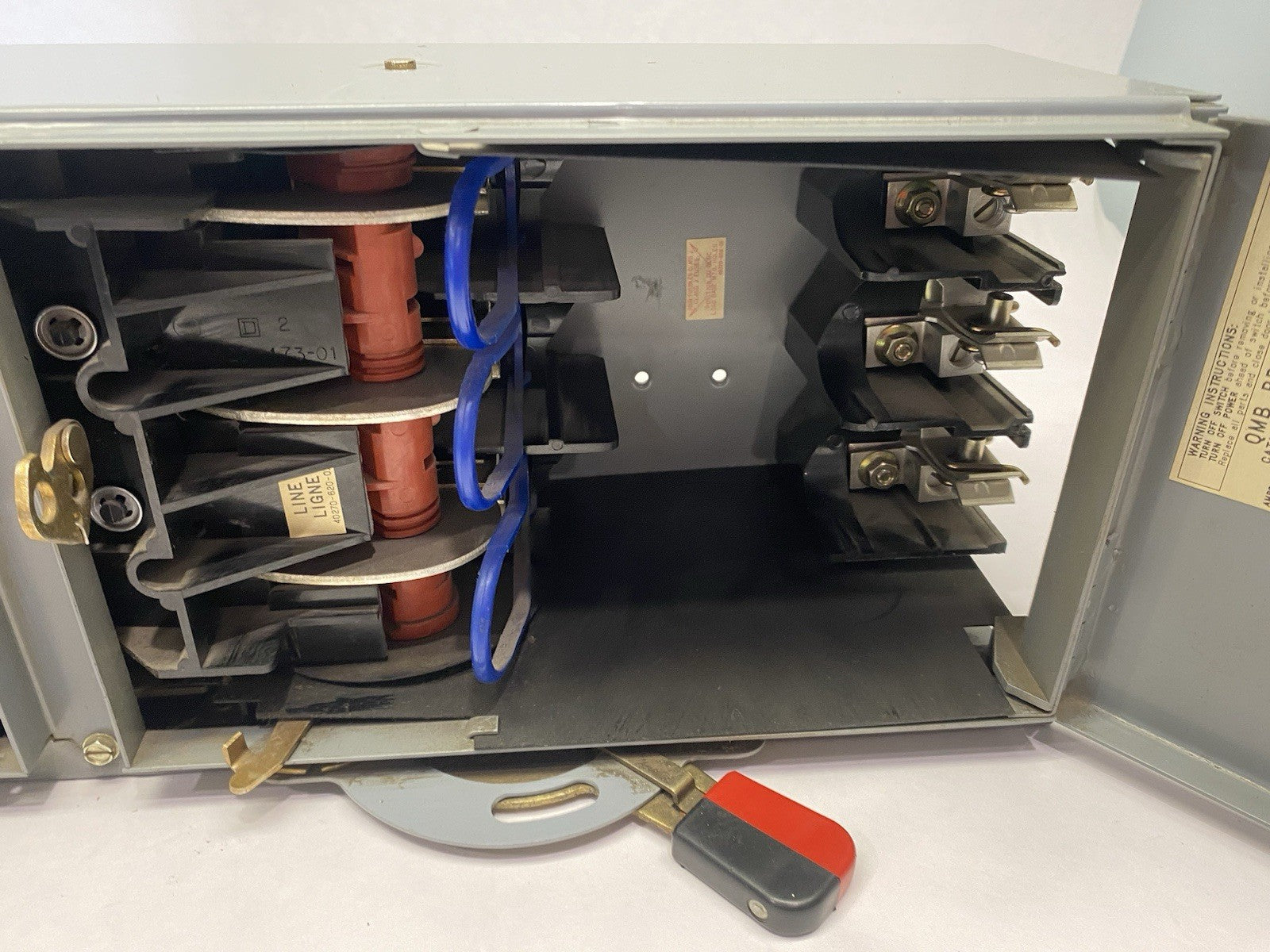 QMB363TW | Square D Ser. E1 Fusible Twin Switch Panelboard Disconnector Unit 100A - Used - Maverick Industrial Sales