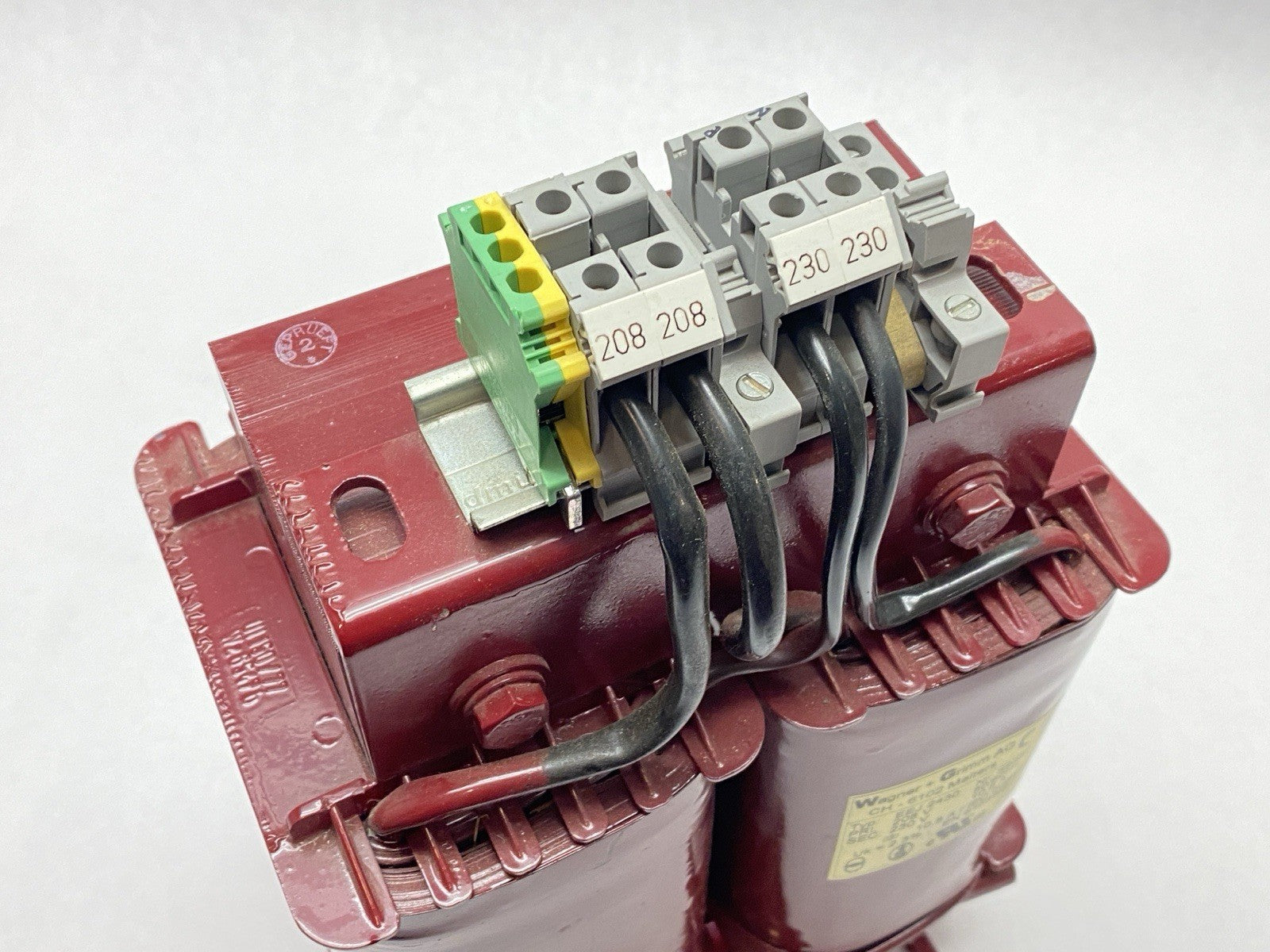 CH-6102 | Wagner + Grimm AG Malters Transformer Type EEJ 2430 10.5A 208/230V - For parts or not working - Maverick Industrial Sales