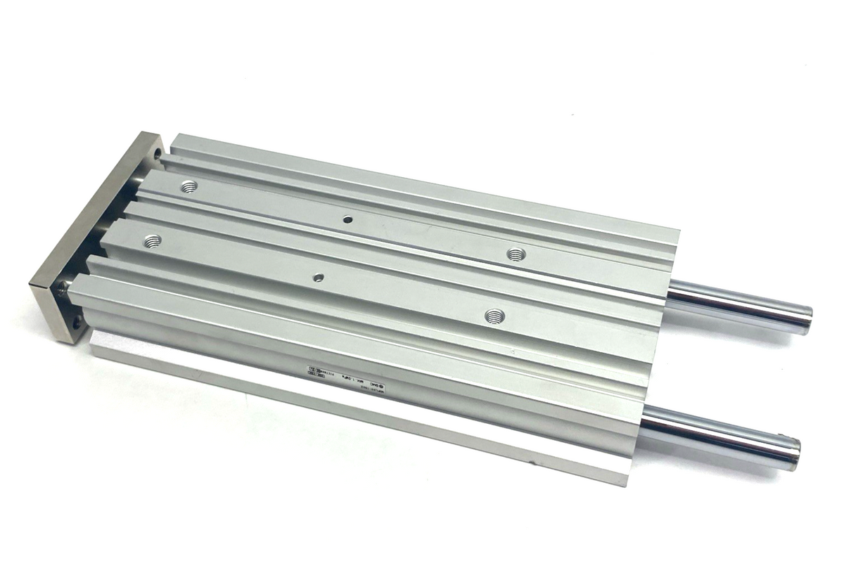 MGPL20-150Z | SMC Compact Slide Bearing Guided Cylinder 150mm Stroke 20mm Bore - Used - Maverick Industrial Sales