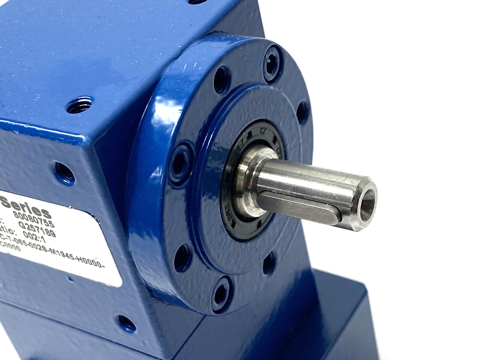 GAM 80080755 Spiral Bevel Gearbox w/ Motor Mount VC-T-065-002S-M1945-H0000-C0000 - Maverick Industrial Sales