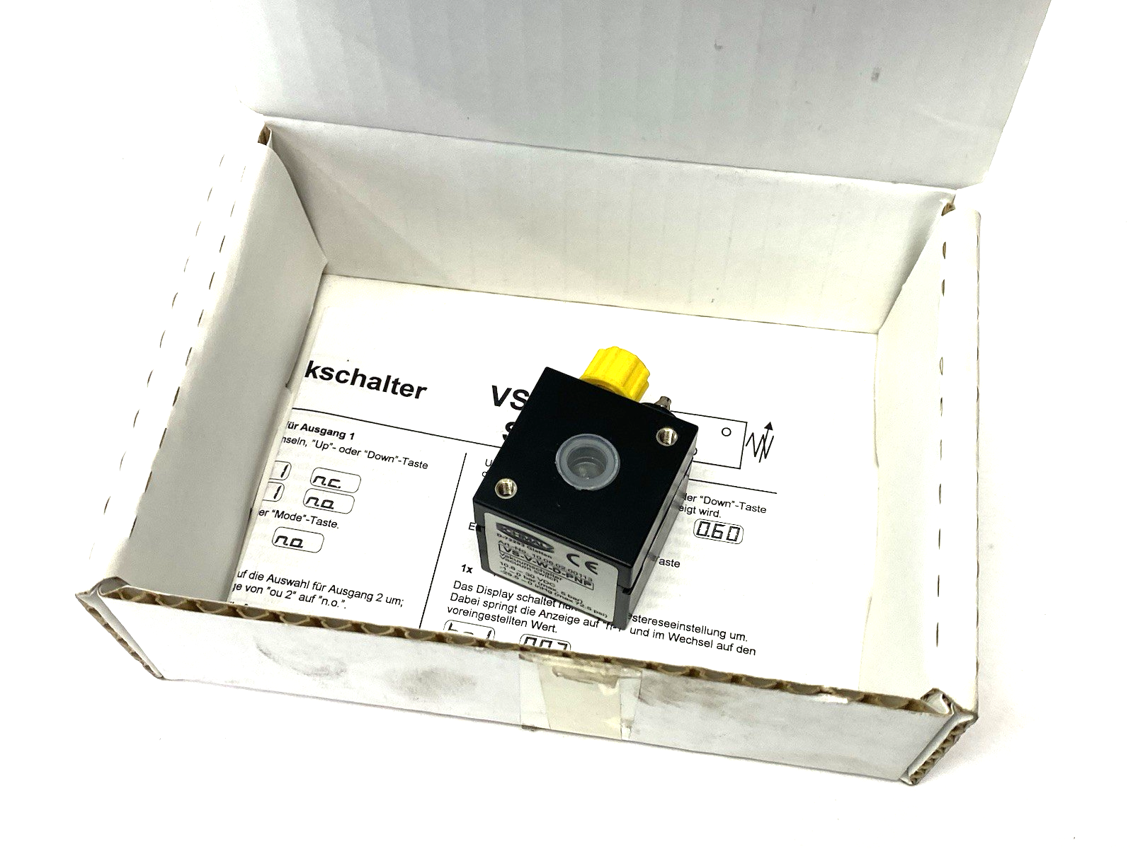 Schmalz VS-V-W-D-PNP Digital Vacuum and Pressure Switch 10.06.02.00113 - Maverick Industrial Sales