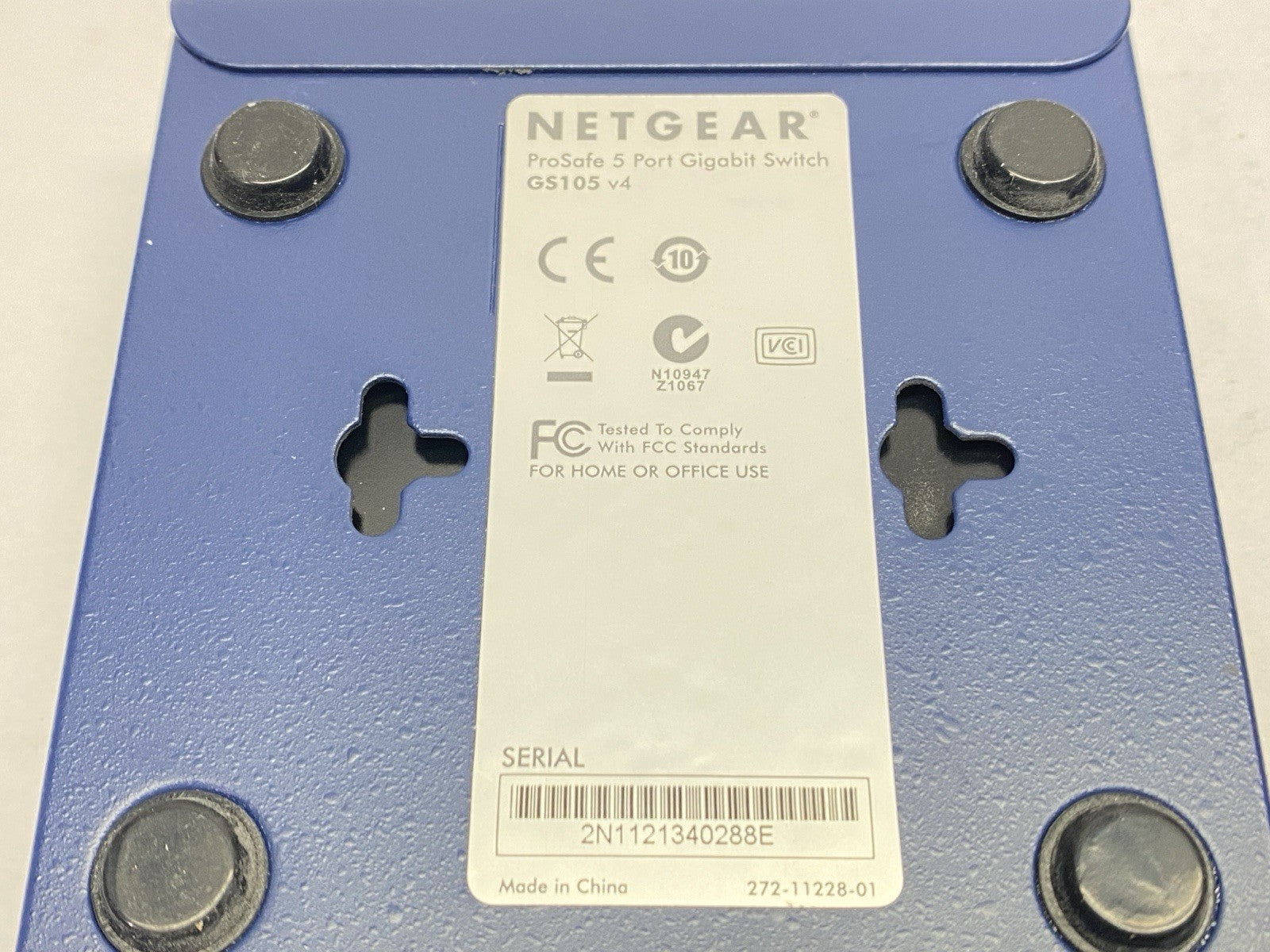 Netgear GS105v4 ProSAFE Unmanaged Gigabit Ethernet Switch 5-Port - Maverick Industrial Sales