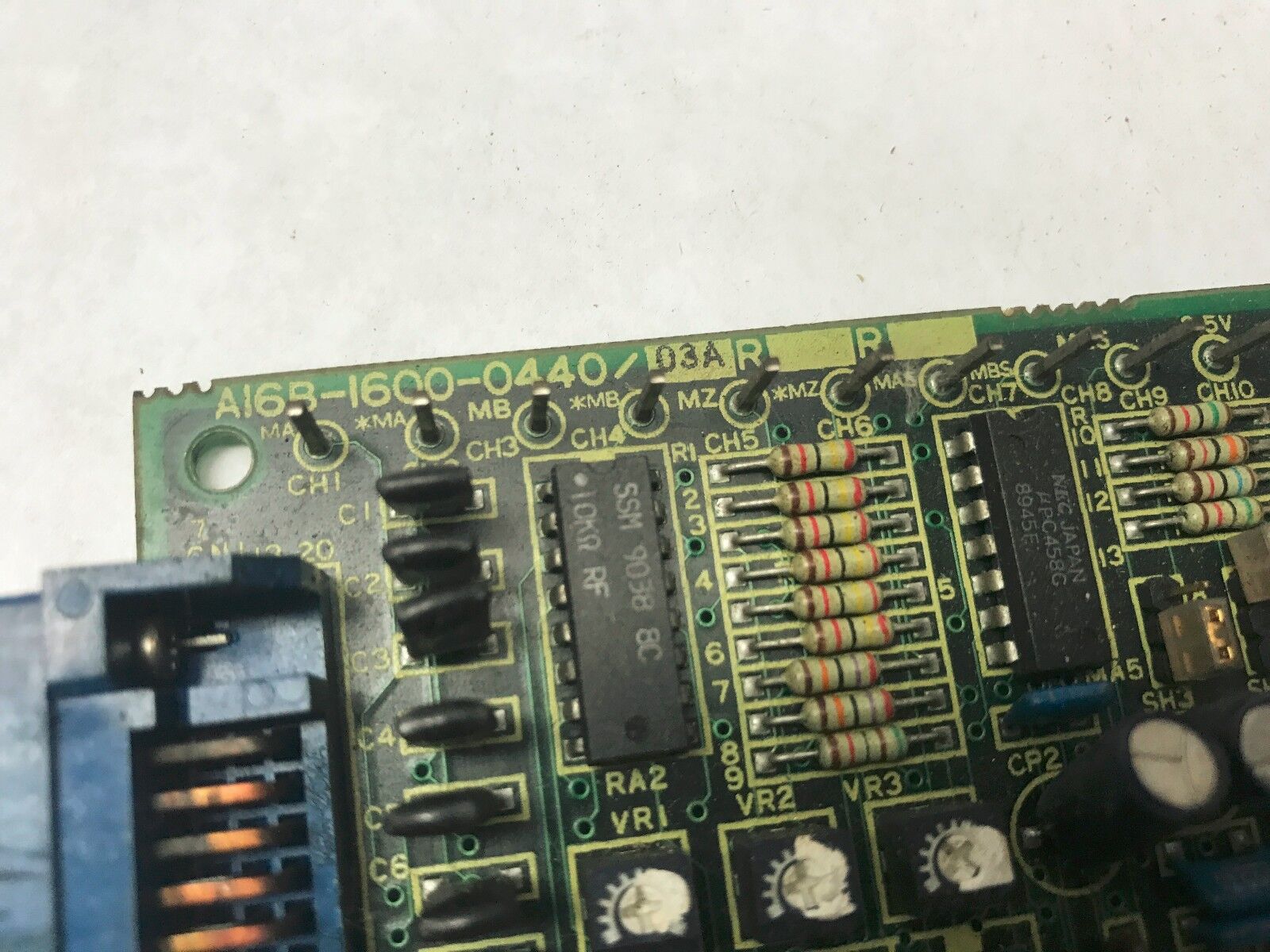 GE Fanuc A16B-1600-0440/03A CNC Control Circuit Board Module A320-1600-T444/01 - Maverick Industrial Sales