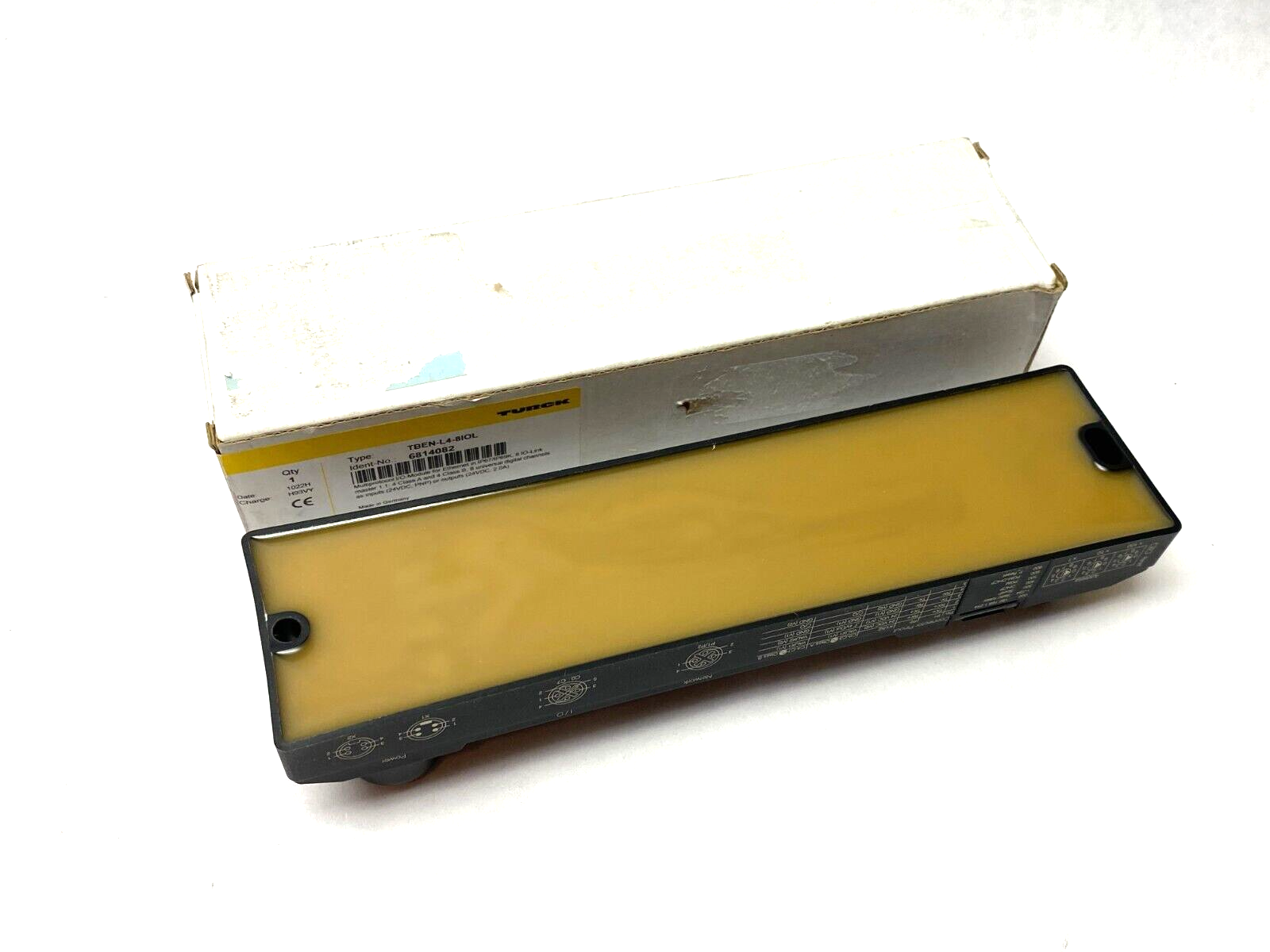 Turck TBEN-L4-8IOL Compact Multiprotocol Ethernet I/O Module 8-Ch 6814082 - Maverick Industrial Sales