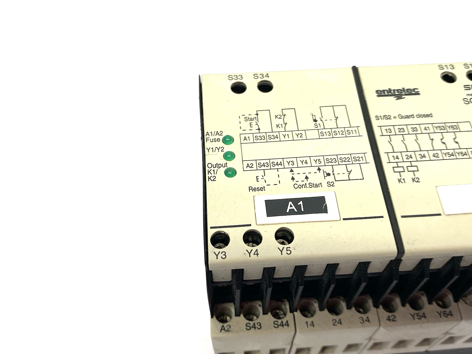 Schiele Entrelec 2.450.820.00 mecotron® SGATE-3 Safety Relay - Maverick Industrial Sales