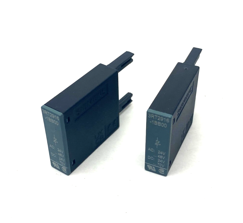 Siemens 3RT2916-1BB00 Surge Suppressor Varistor LOT OF 2 - Maverick Industrial Sales