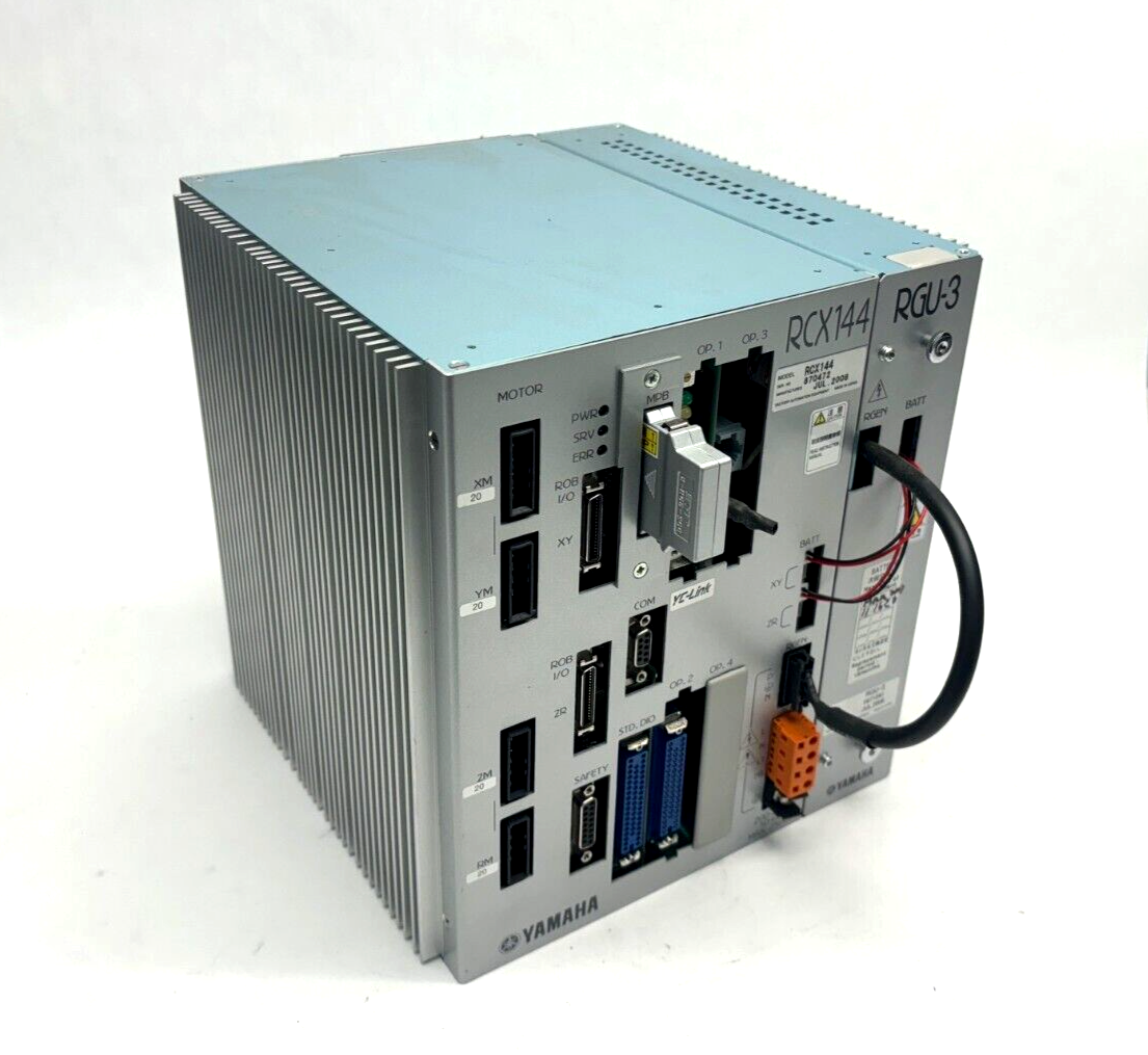 Yamaha RCX144 Scara Robot Controller with RGU-3 Regenrative Unit - Maverick Industrial Sales
