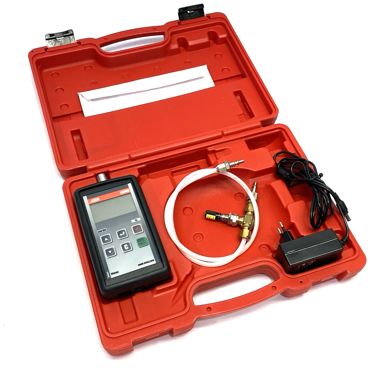 CDF60 | ATEQ Compact Handheld Leak/Flow Calibrator - Used - Maverick Industrial Sales