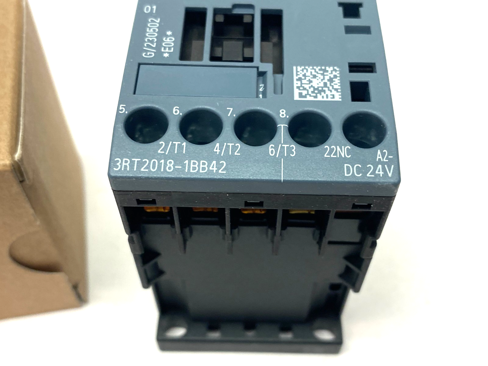 Siemens 3RT2018-1BB42 Sirius Contactor 16A, 400V, 7.5kW, 1NC - Maverick Industrial Sales