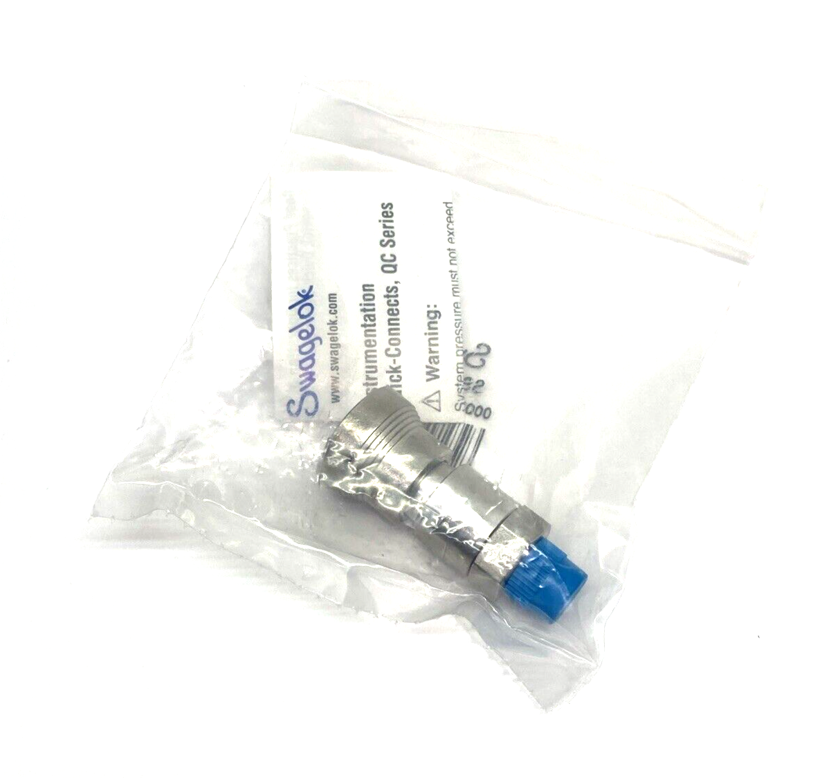 Swagelok SS-QC4-B-2PM Stainless Steel Quick-Connect Body 1/8" Male NPT - Maverick Industrial Sales