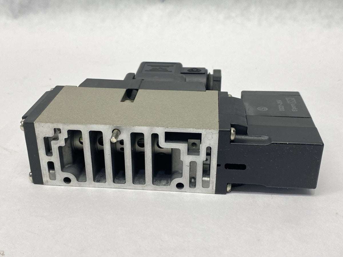 SMC NVFS3110-5DZ Pneumatic Solenoid Pilot Valve 4/5 Port 24VDC - Maverick Industrial Sales