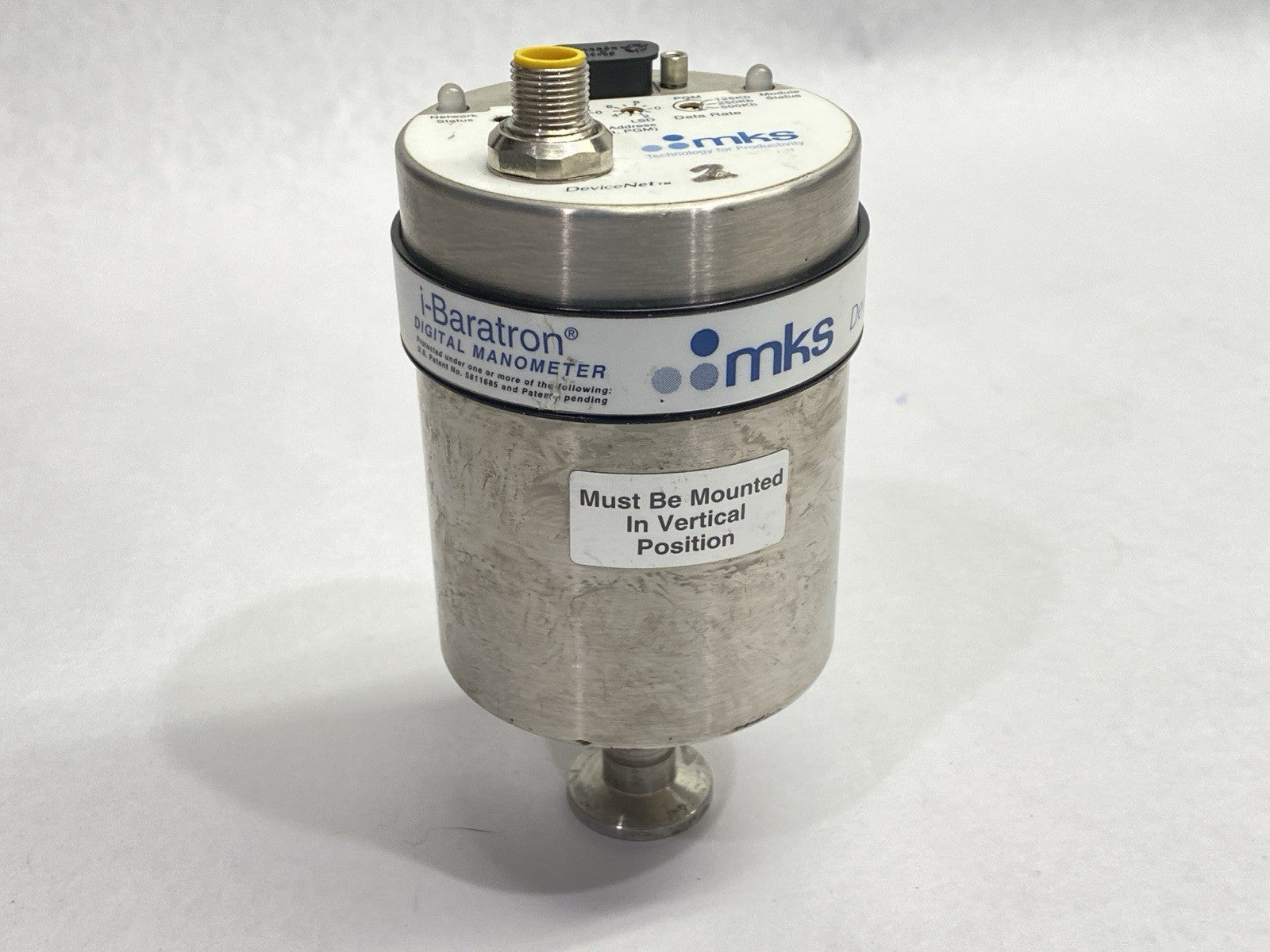 DMA.1TGAFKNV633 | MKS i-Baratron Digital Manometer Horizontal Unit - For parts or not working - Maverick Industrial Sales
