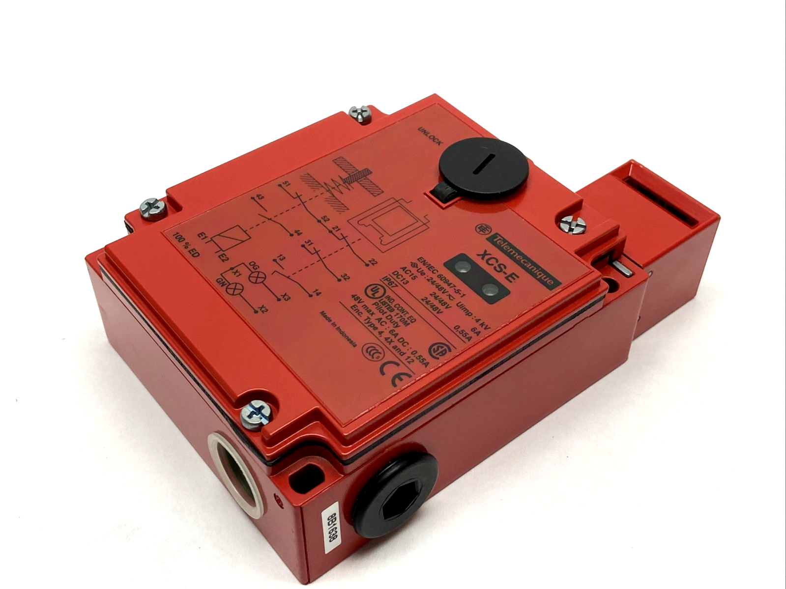 Telemecanique XCSE7313 Non-Locking Interlock Switch 2NC+1NO 10A NO KEY - Maverick Industrial Sales