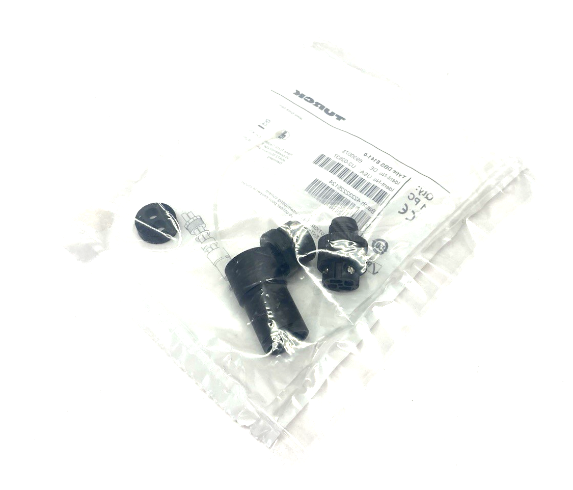 DBS 8141-0 | Turck Field Wireable Connector M12 4-pin Male, U2-02837, 6930073 - New - Maverick Industrial Sales