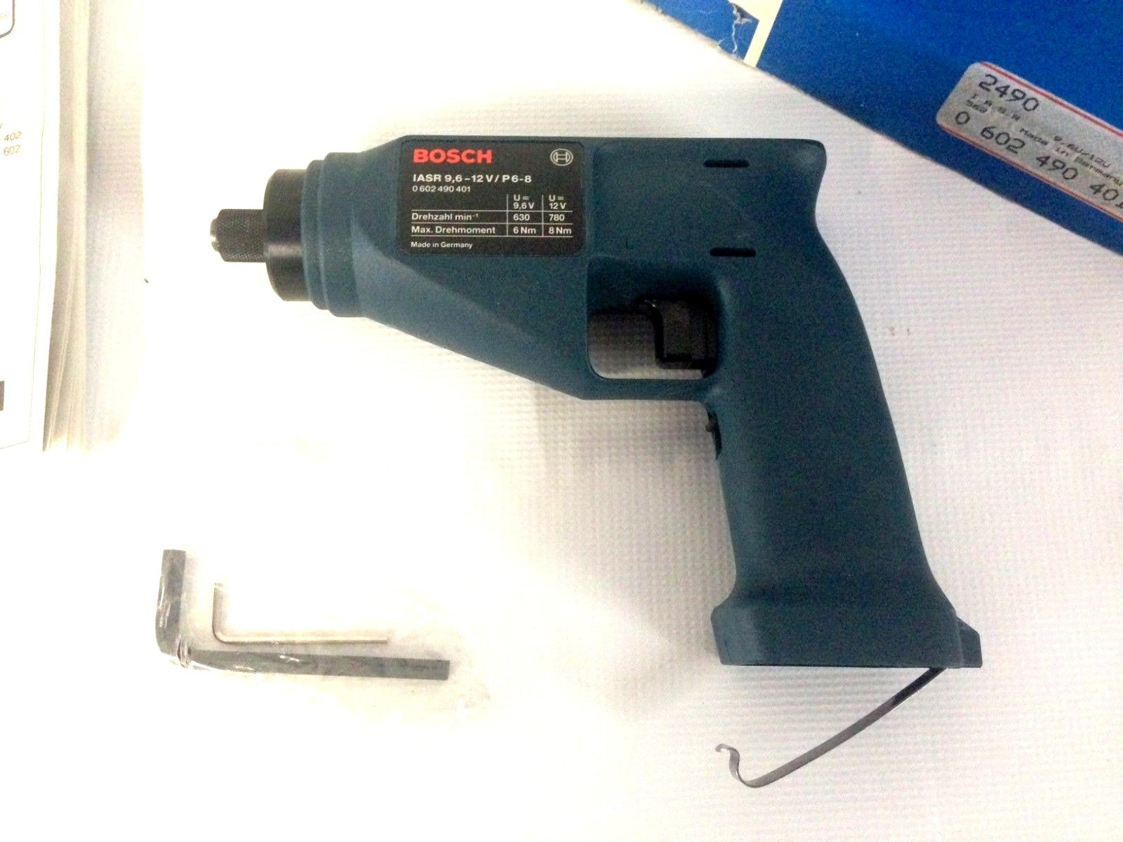 Bosch 0 602 490 401 Exact IASR Industrial Drill Driver 9.6-12V - Maverick Industrial Sales