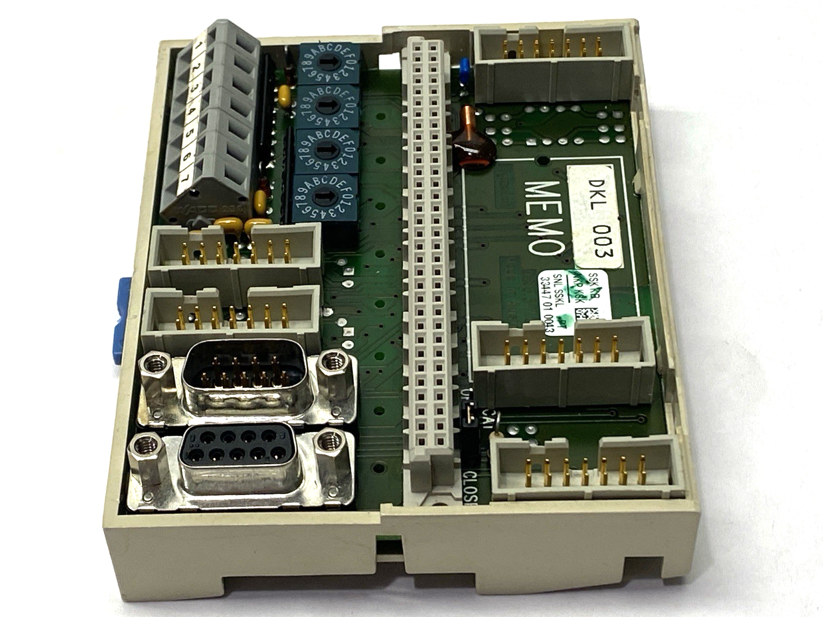 05-024-003 | Sigmatek DIAS CPU Base Terminal I/O Module DKL003 - Used - Maverick Industrial Sales
