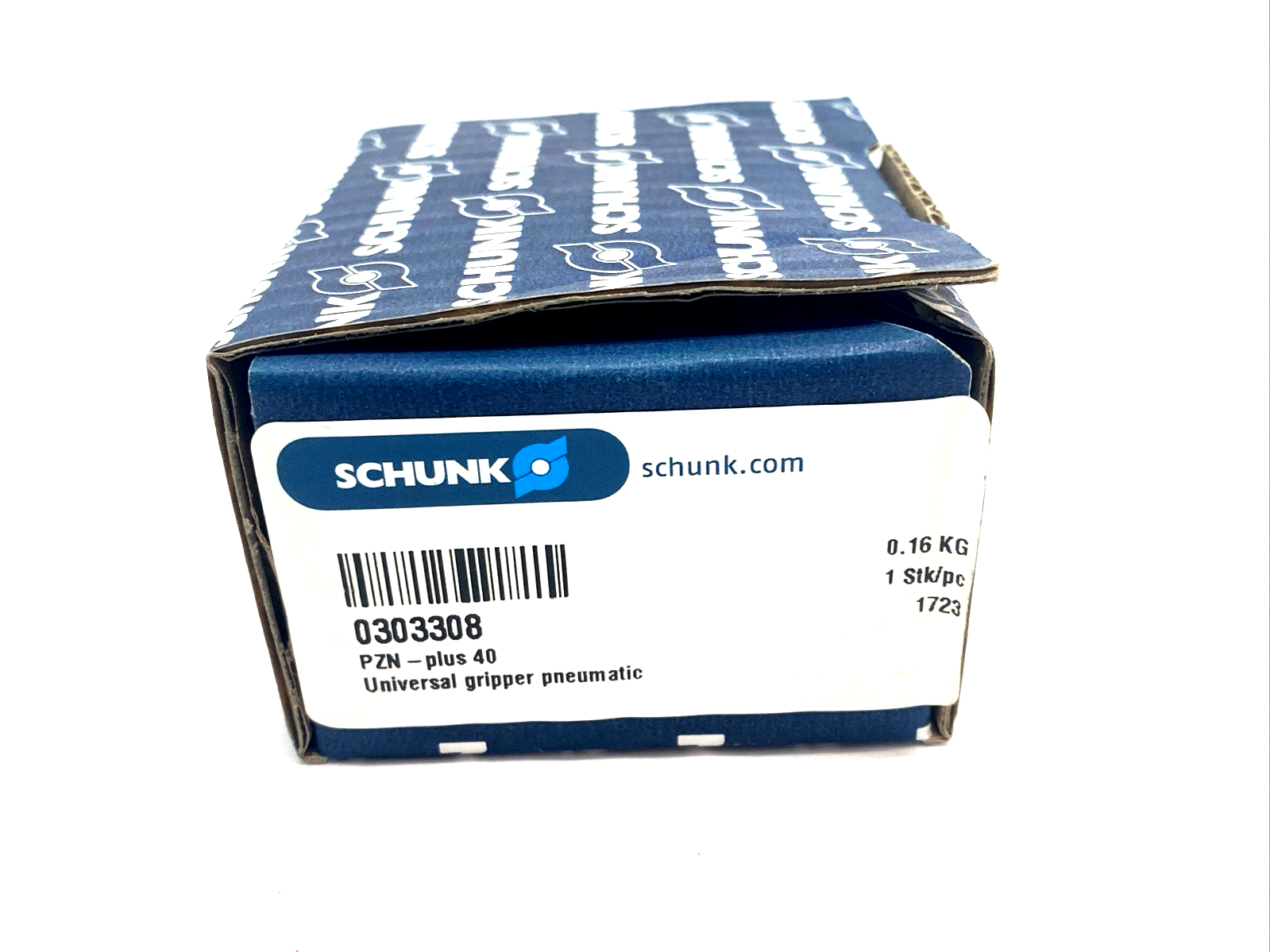 Schunk 303308 Pneumatic Universal Gripper Size 40, 3-Jaw 2.5mm Stroke, PZN-plus - Maverick Industrial Sales