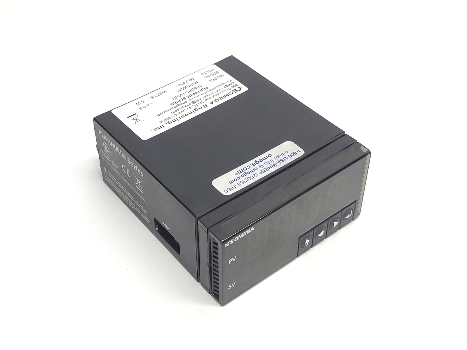 Omega CN8DPT-140-BT Platinum Series Temperature and Process Controller 90/240V - Maverick Industrial Sales