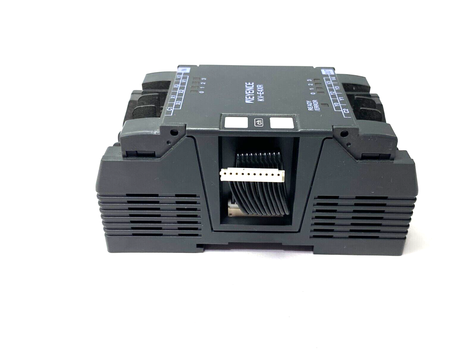 Keyence KV-E4XR Digital Expansion Module MISSING COVERS - Maverick Industrial Sales