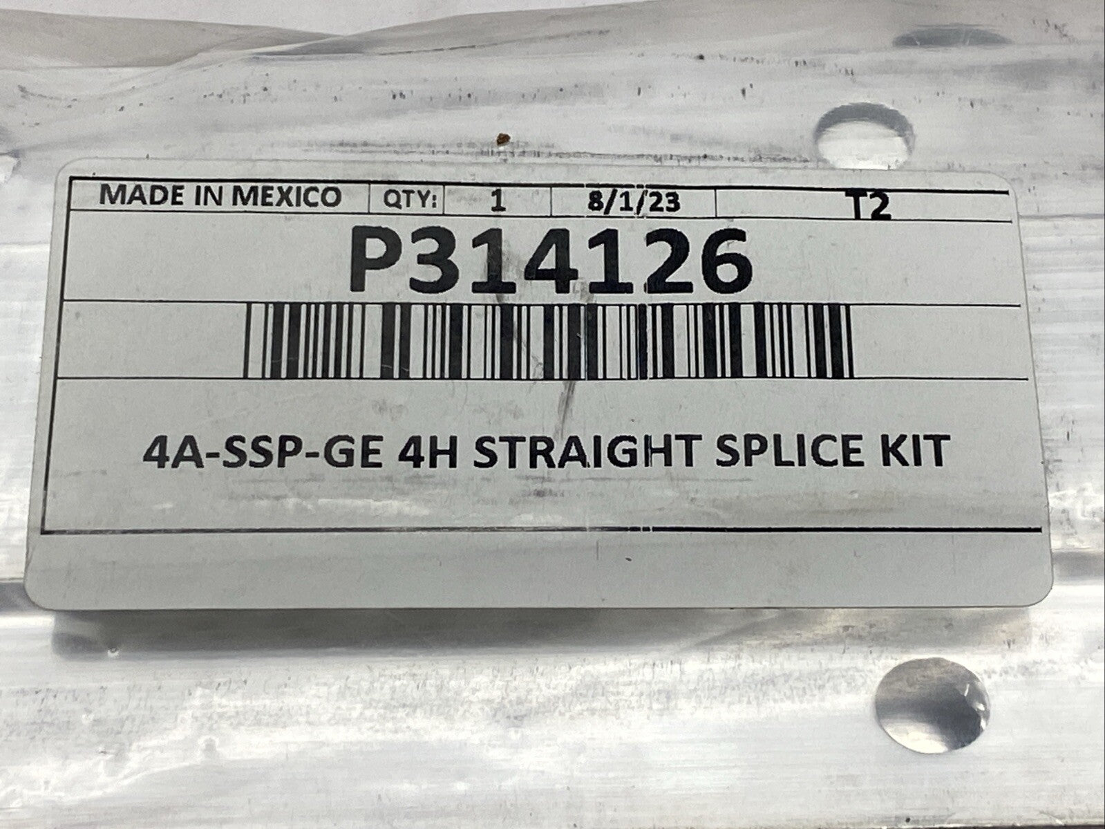 Legrand 4A-SSP-GE 4H Straight Splice Kit P314126 - Maverick Industrial Sales