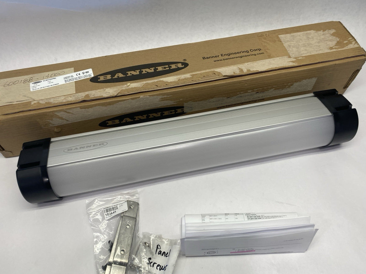 Banner WLB92X550PBQ Large Ultra-Bright LED Work Light Bar, Dimmable, 93279 - Maverick Industrial Sales