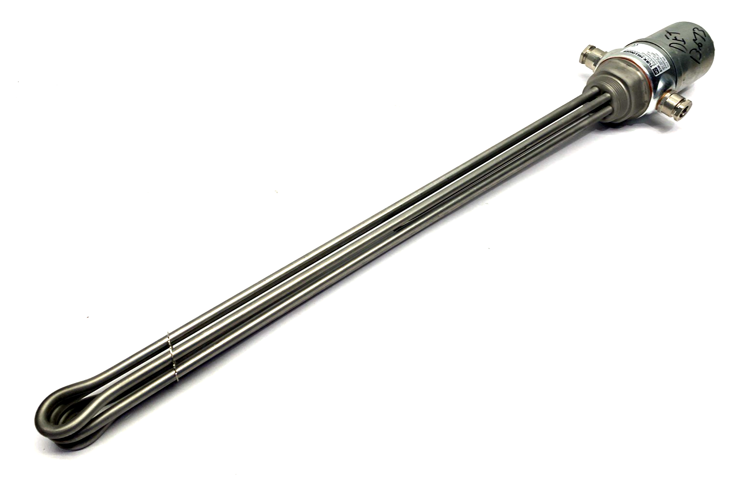 Turk Hillinger TH-LS 70810 Immersion Heater 480V 3000W 0-100 Deg. C - Maverick Industrial Sales