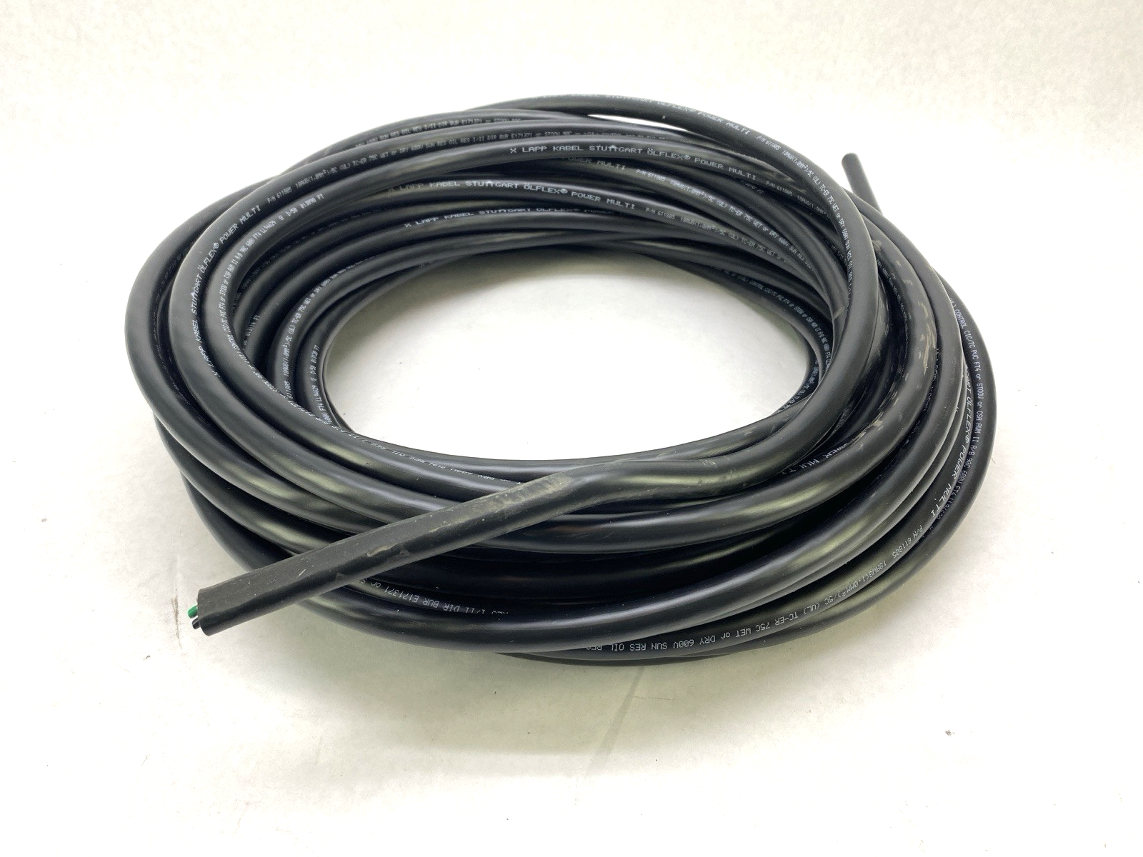 LAPP 611805 Cable OLFLEX POWER MULTI 5G18AWG 82.0 FT 5C 18 AWG Black - Maverick Industrial Sales