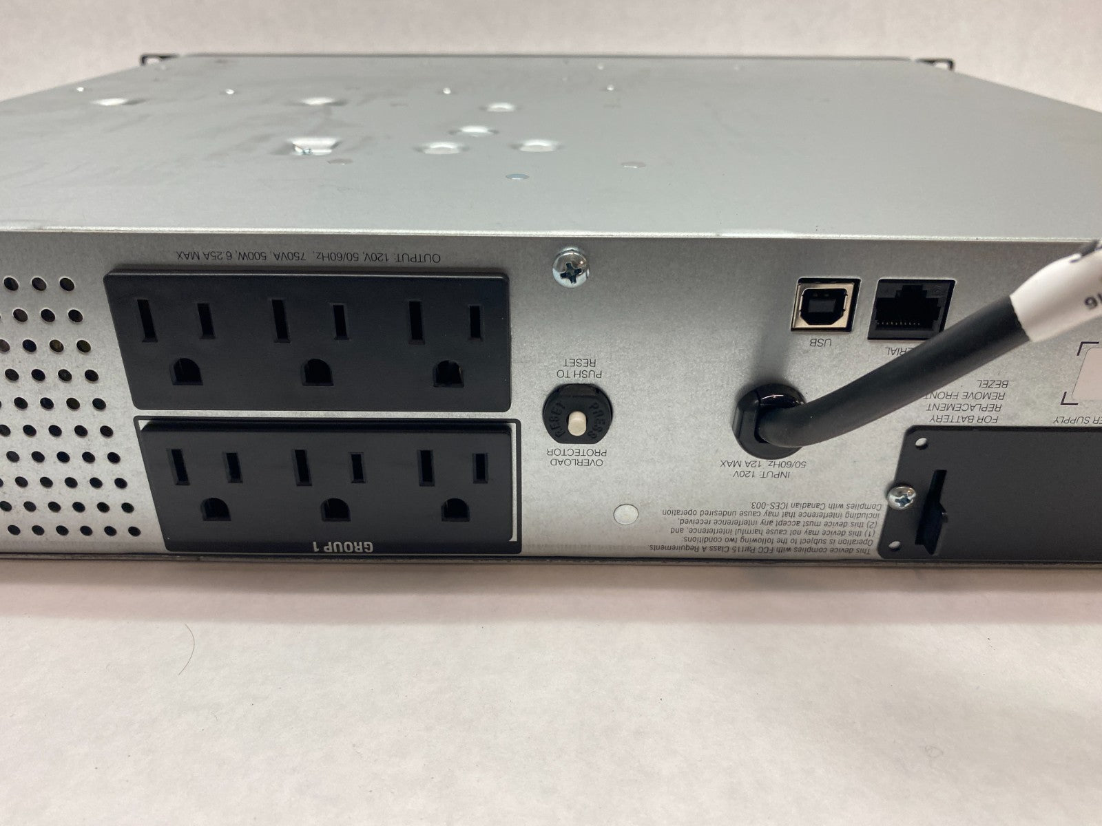 APC SMT750RM2U Smart-UPS Rackmount Power Supply - Used - Maverick Industrial Sales