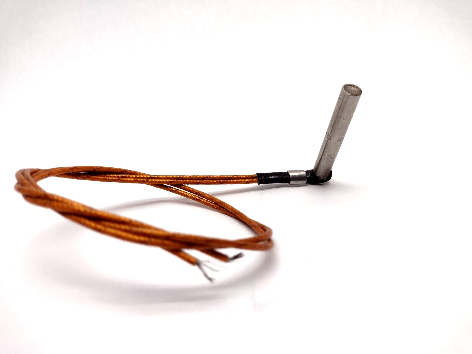 Right Angle 50W 120V Cartridge Heater 1/4" x 1-1/2", 14" Lead 0605 - Maverick Industrial Sales