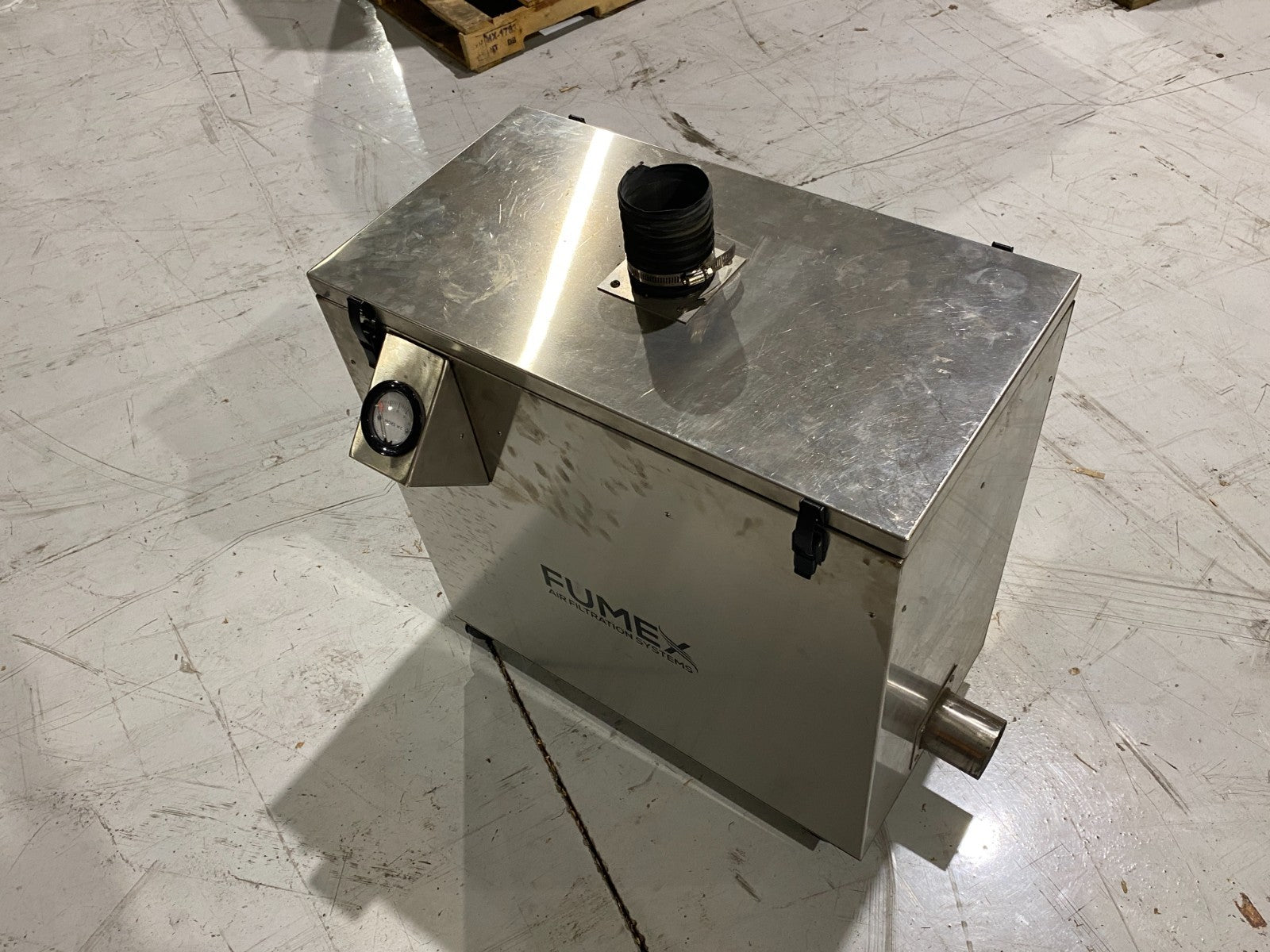 Fumex FB1 High-Capacity Pre-Filter Unit, Stainless Steel - Maverick Industrial Sales