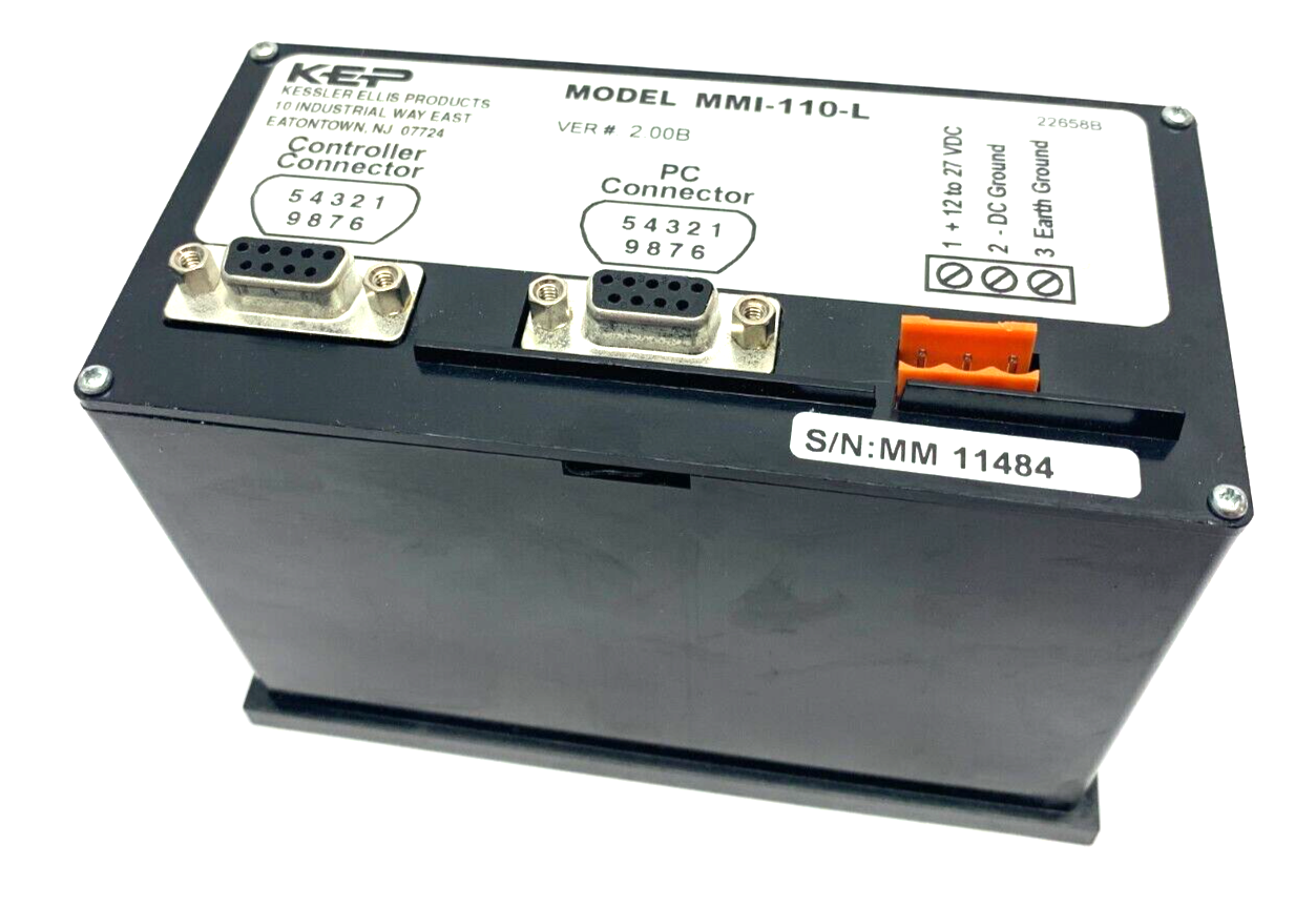 KEP MMI-110-L Controller Connector Ver. 2.00B - Maverick Industrial Sales