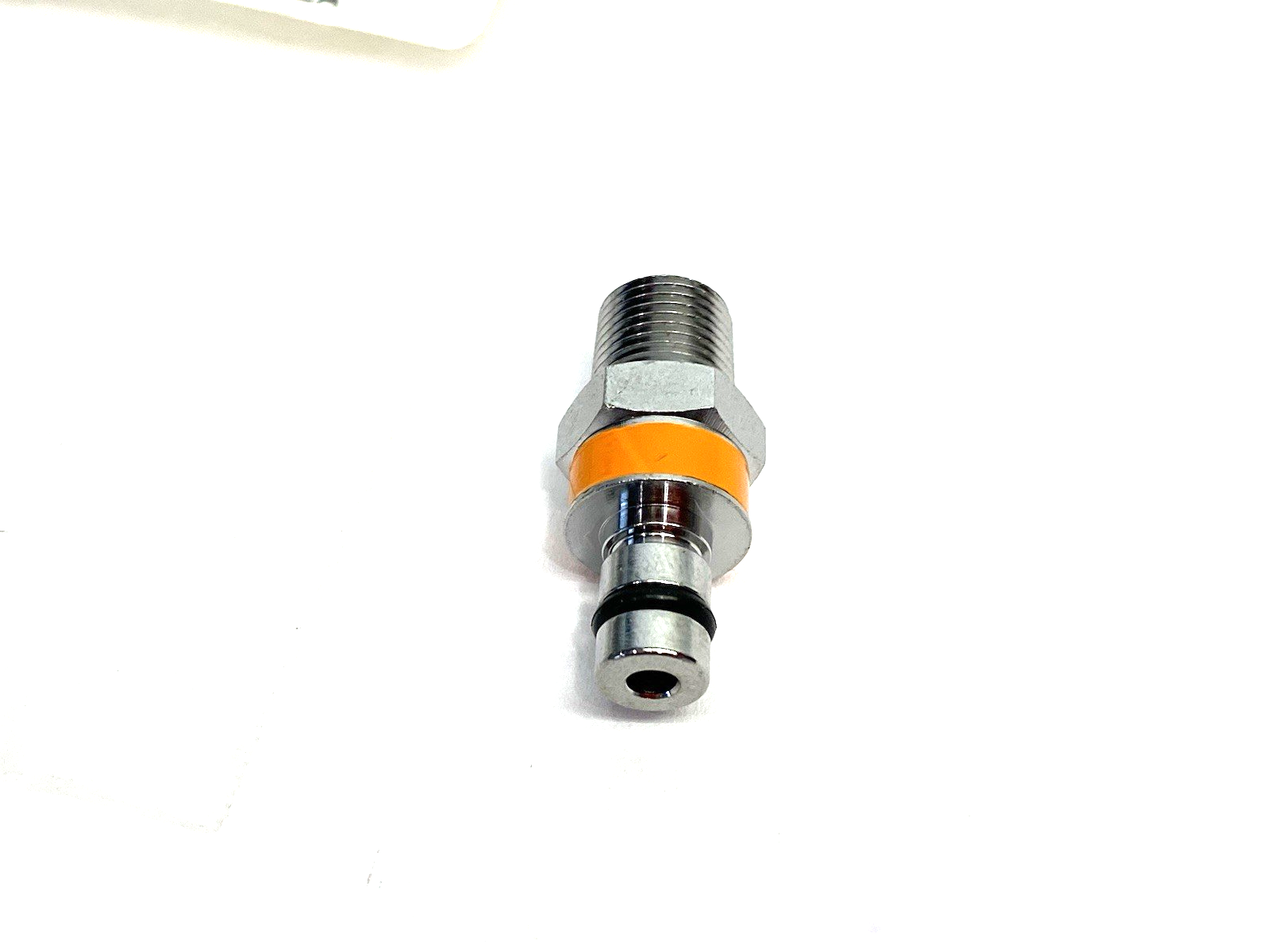 FT-MC24-02-K2 | Omega Chrome-Plated Brass Quick Coupling Insert, Orange, 1/8" NPT - New - Maverick Industrial Sales
