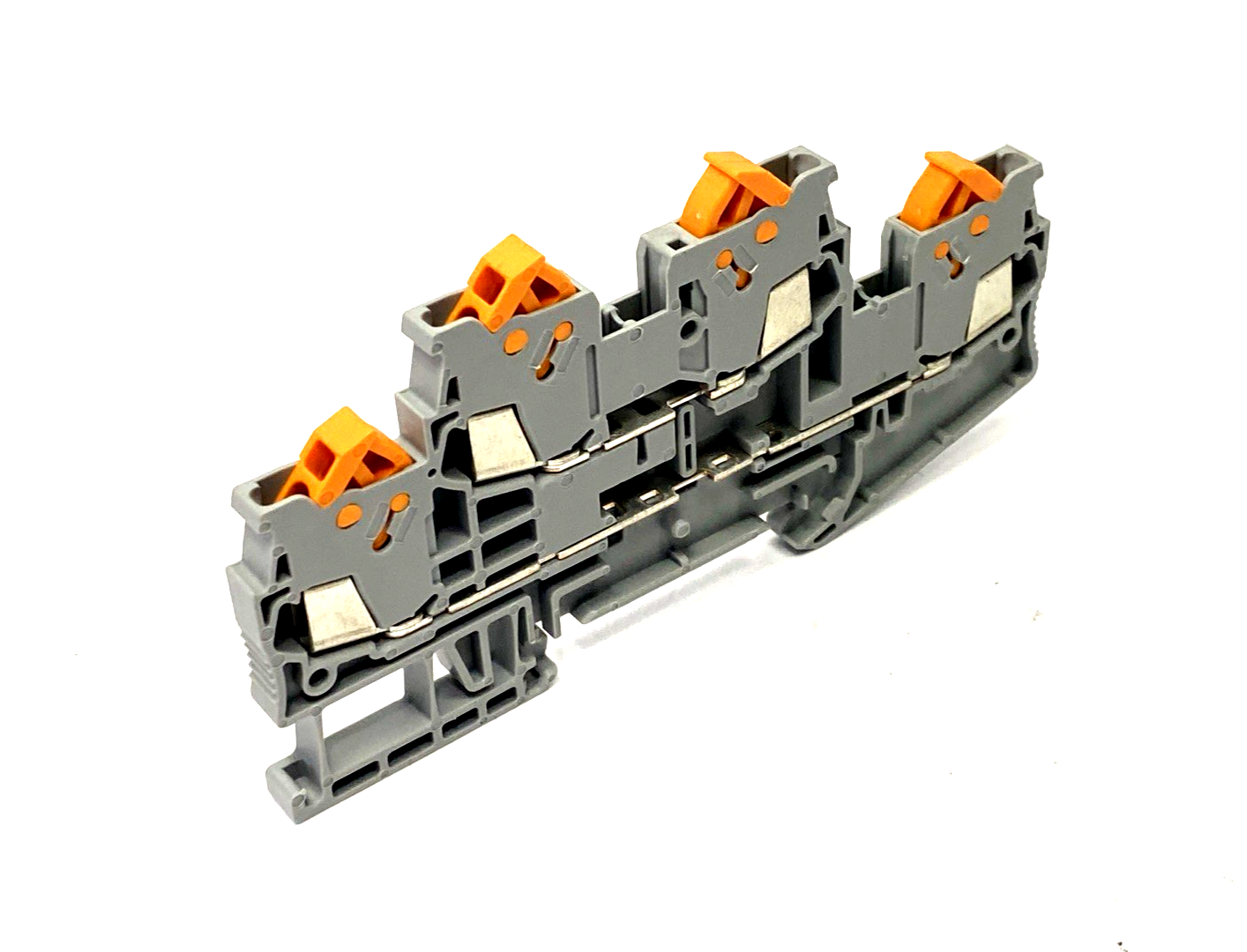 QTTCB 1,5,3205116 | Phoenix Contact QTTCB 1,5 Double-Level Terminal Block 3205116 LOT OF 10 - Used - Maverick Industrial Sales