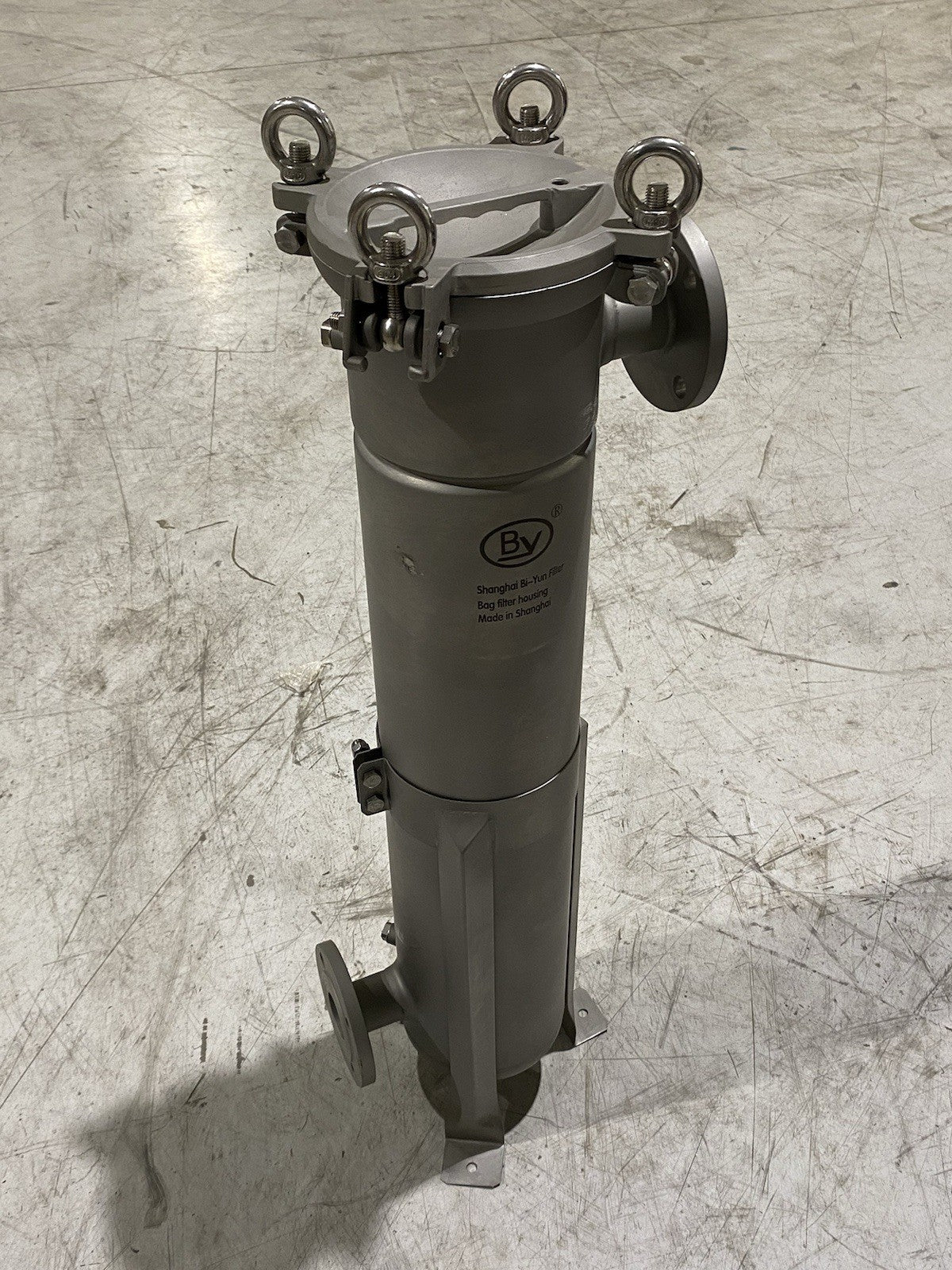 JYD-2 | Shanghai Bi-Yun Filter Single Bag Filter Housing 10 Micron - New – Open box - Maverick Industrial Sales