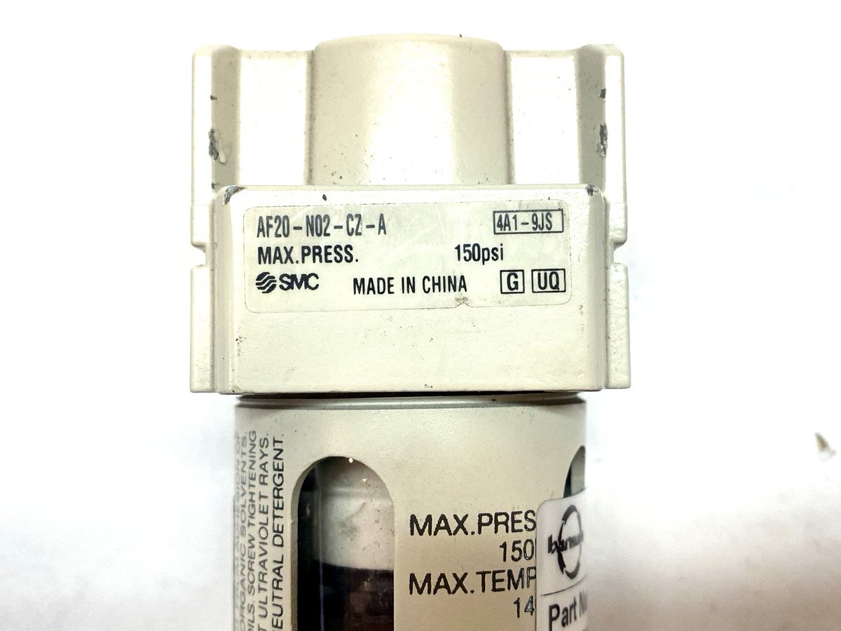 SMC AF20-N02-CZ-A Modular AF Mass Pro Filter 150psi 1/4" NPT - Maverick Industrial Sales