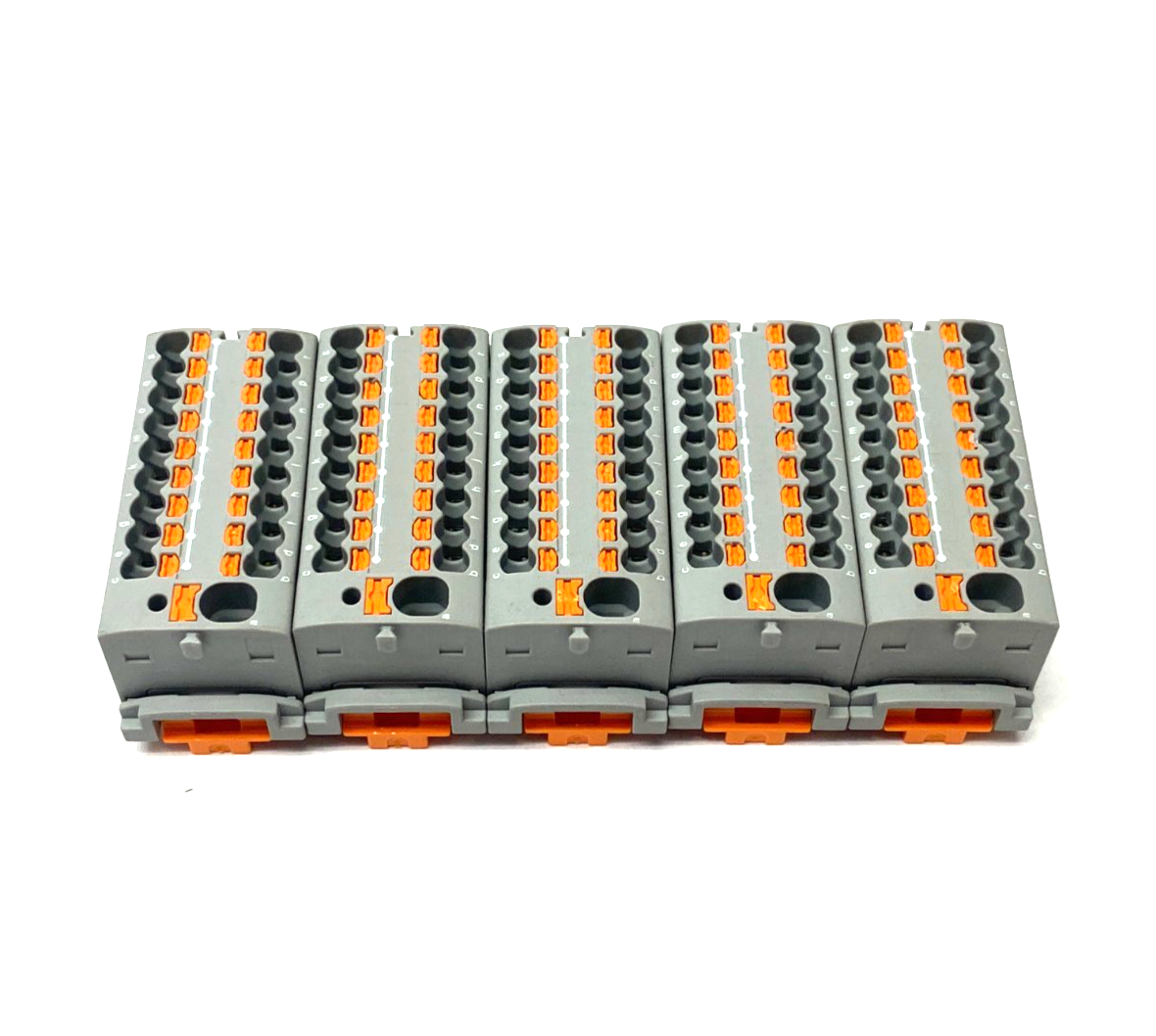 Phoenix Contact PTFIX 4/18X1,5-NS35 GY Distribution Block 1047454 LOT OF 5 - Maverick Industrial Sales