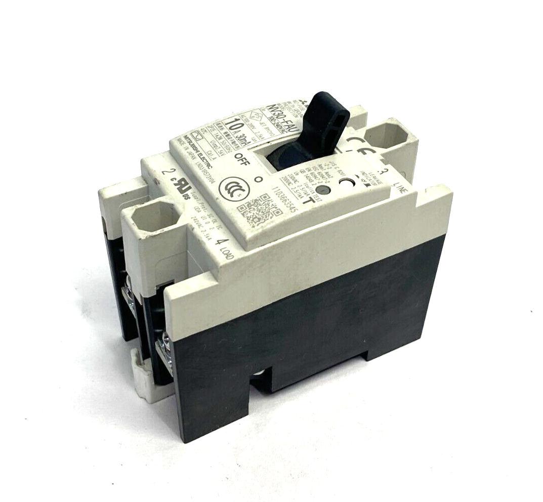 Mitsubishi NV30-FAU No-Fuse Circuit Breaker 2-Pole LN331R573Y04 - Maverick Industrial Sales