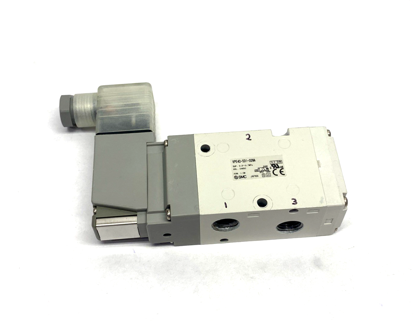 SMC VP542-5D1-02NA Solenoid Valve 1/4" NPT - Maverick Industrial Sales