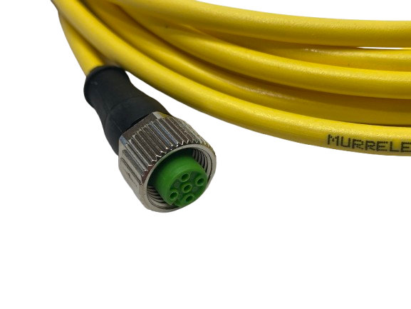 7000-40045-1260500 | Murrelektronik Double Ended Connector Cordset M12 M/F 5m - New – Open box - Maverick Industrial Sales