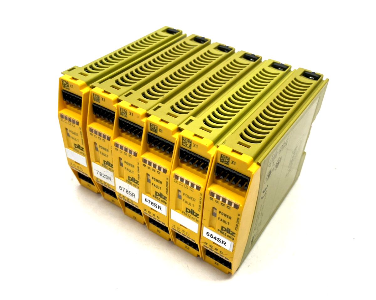 Pilz PNOZ mi1p Expansion Module 773400 LOT OF 6 - Maverick Industrial Sales