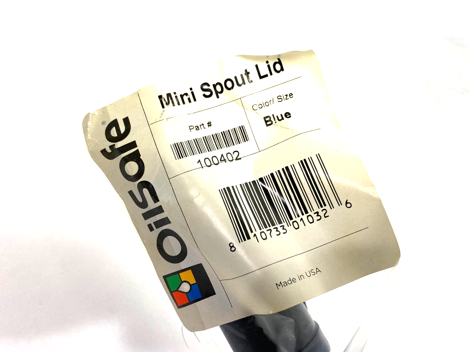 100402 | Oilsafe Mini Spout Lid, Blue - New - Maverick Industrial Sales