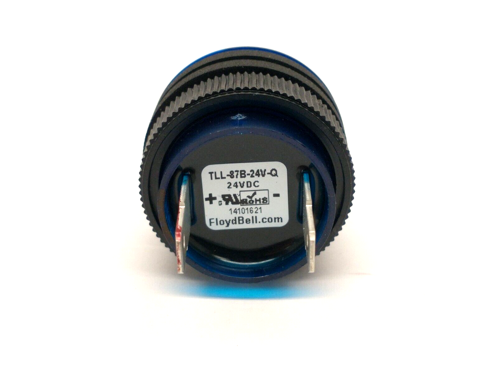 Floyd Bell TLL-87B-24V-Q Blue Continuous Output Panel Mount Indicator Light - Maverick Industrial Sales