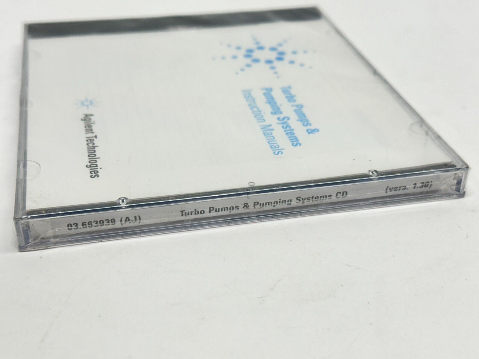 Agilent 03.663939 AJ Tubo Pumps & Pumping Systems Manual DT 0037614854 Ver 1.30 - Maverick Industrial Sales