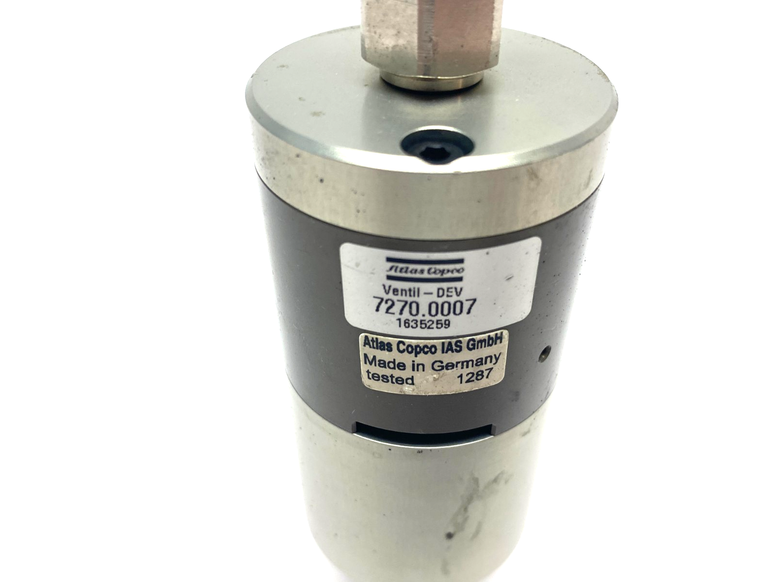 Atlas Copco 7270.0007 Valve, Ventil-DEV - Maverick Industrial Sales